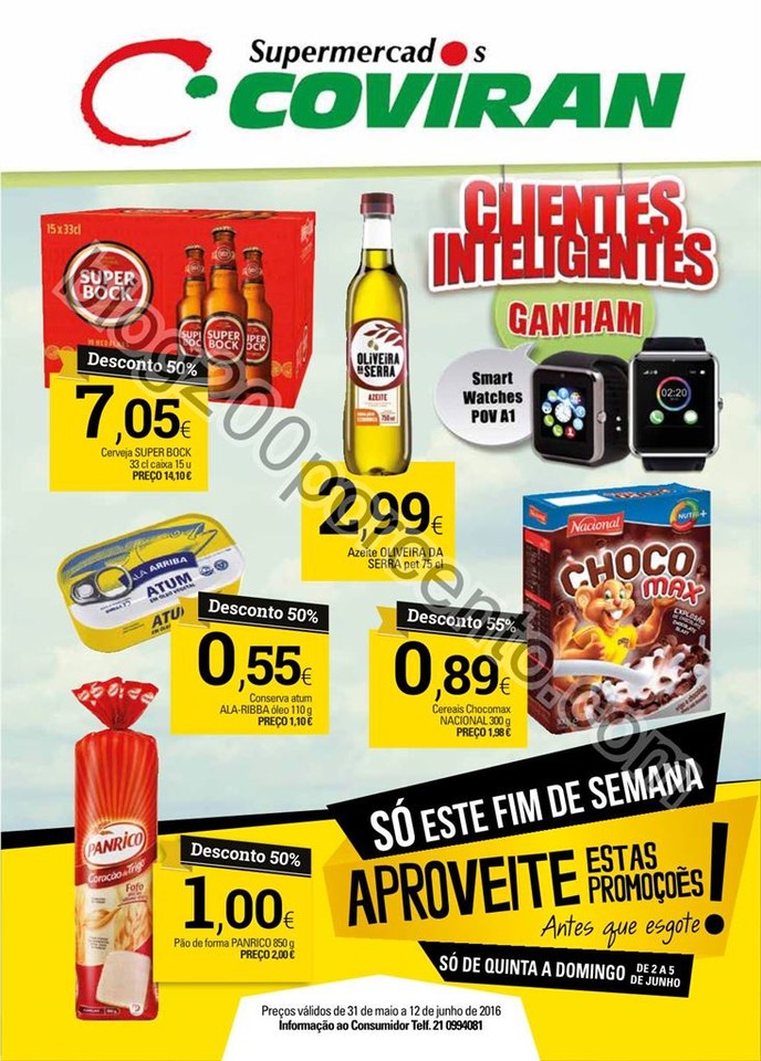 Antevisão Folheto COVIRAN promoções de 31 maio 