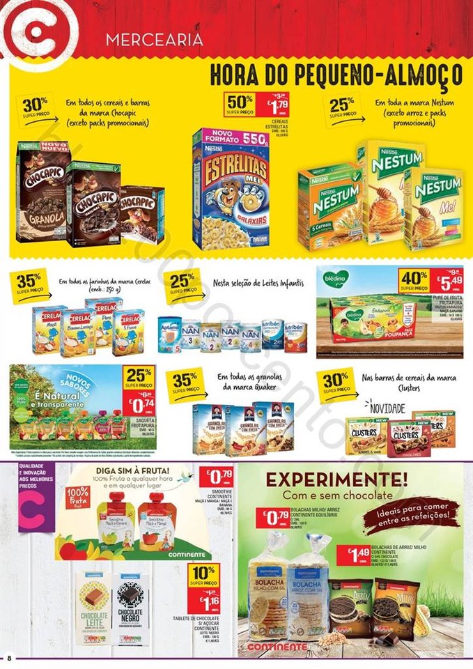 Antevisão Folheto CONTINENTE Promoçãozão Madei