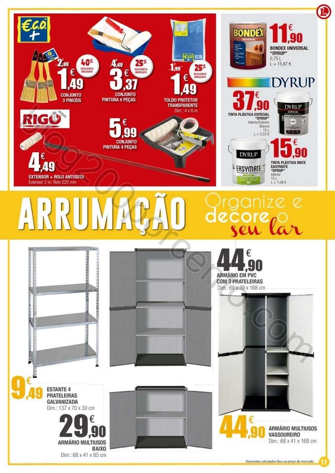 Antevisão Folheto E-LECLERC Brico Jardim promoç