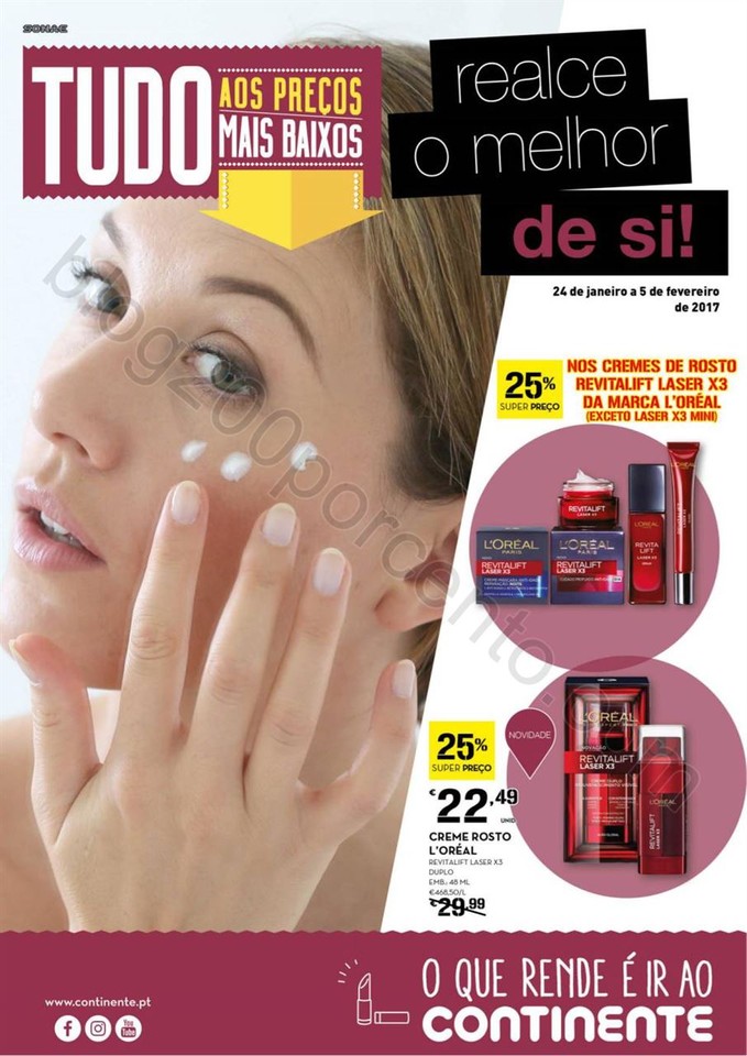 Antevisão Folheto CONTINENTE Beleza promoções d