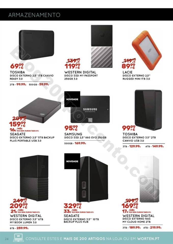 Antevisão Folheto WORTEN Tecnologia promoções d