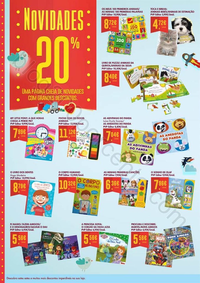 Antevisão Folheto PINGO DOCE Feira do Livro Promo