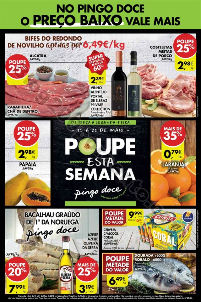 Antevisão Folheto PINGO DOCE Madeira promoções 