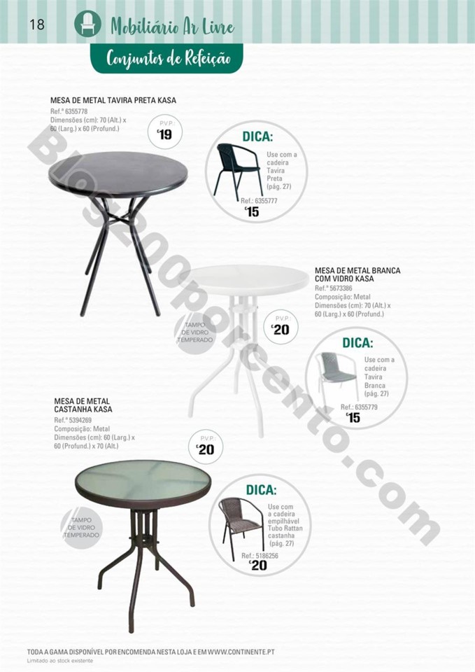Antevisão Catálogo CONTINENTE Ar livre de 8 maio