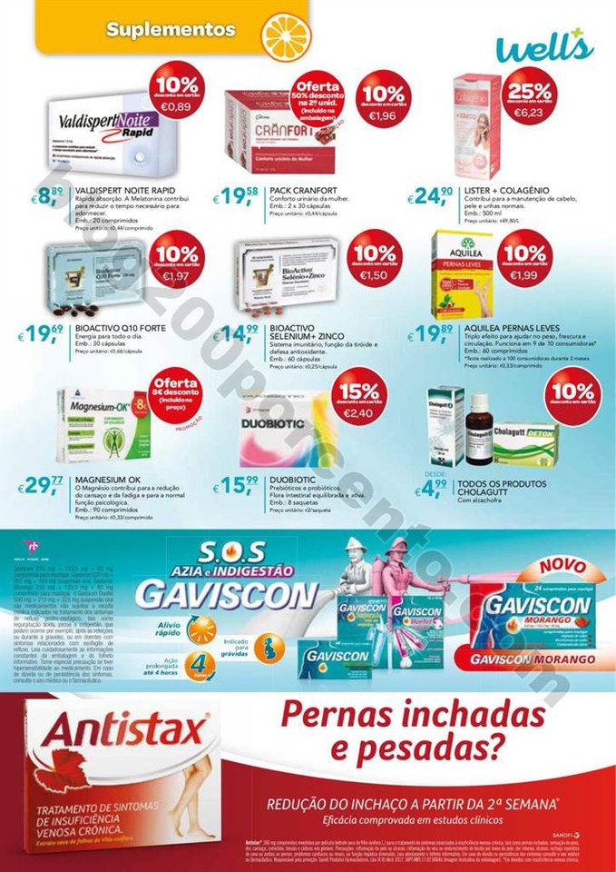 Antevisão Folheto WELLS Promoções de 25 julho a