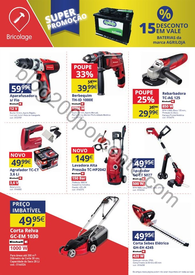 Antevisão Folheto AGRILOJA Promoções de 2 a 31 