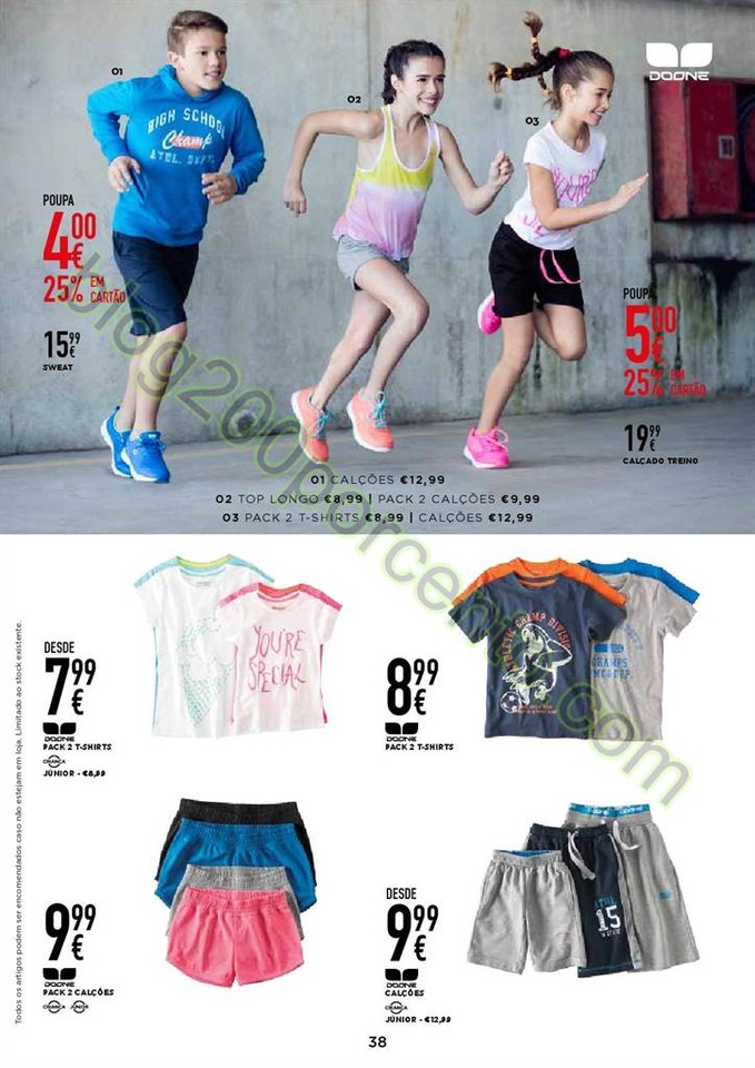 Novo Folheto SPORT ZONE promoções de 28 março a