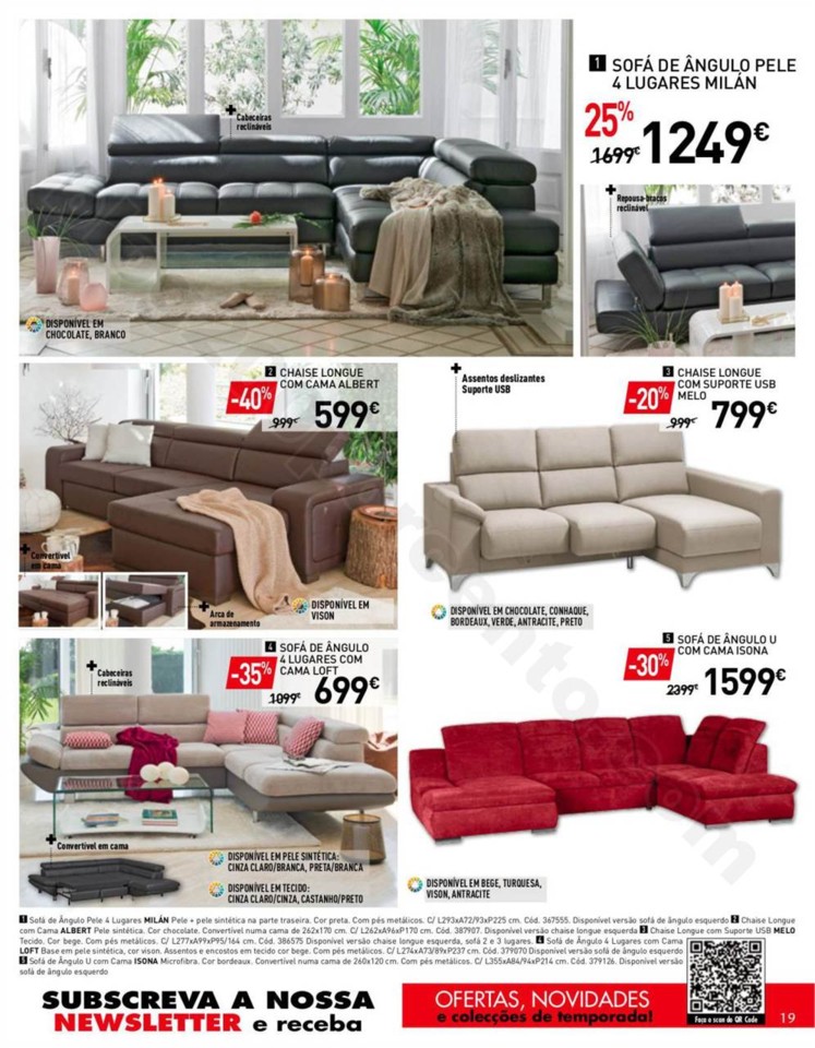 Antevisão Conforama promoções de 2 a 23 novembr