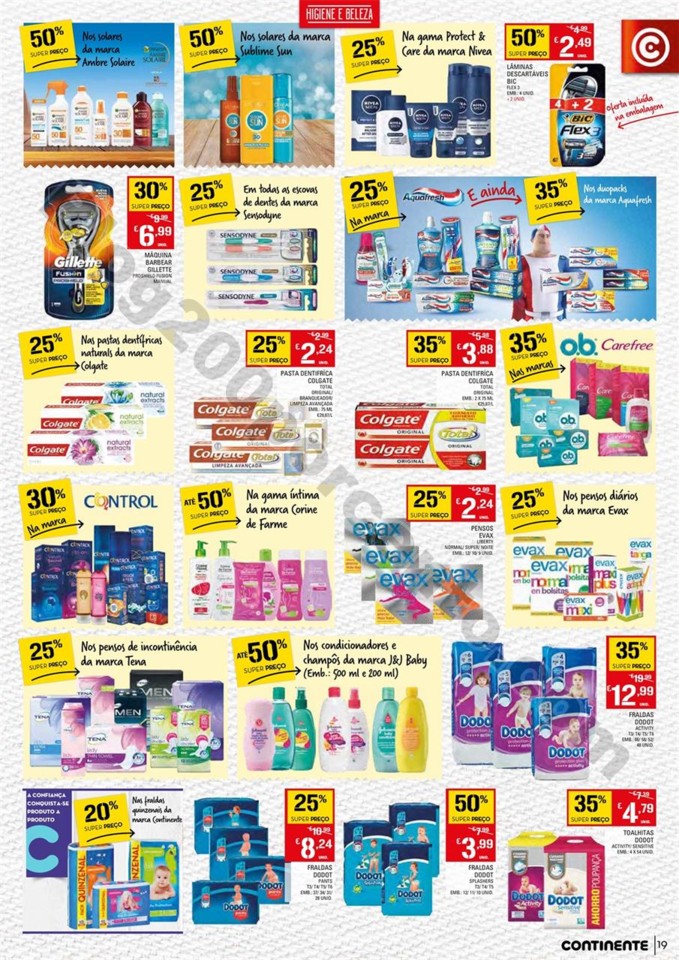 Antevisão Folheto CONTINENTE Promoções de 5 a 1