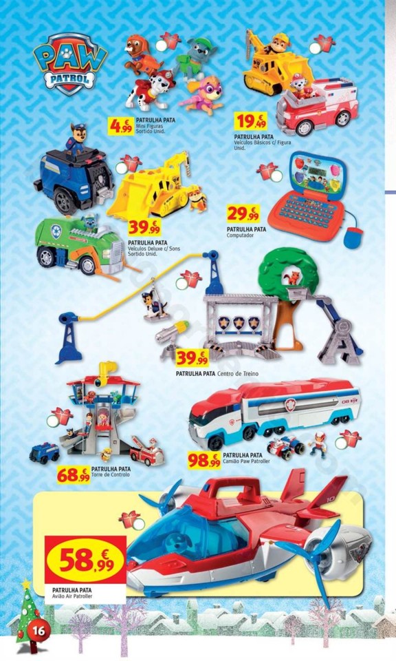 Antevisão Folheto JUMBO Brinquedos Natal promoç