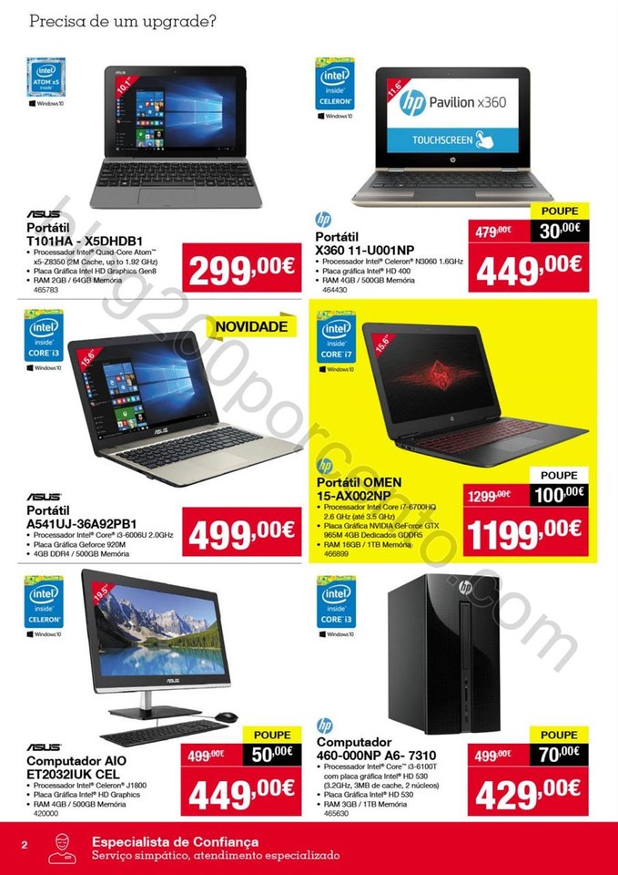 Antevisão Folheto STAPLES Promoções de 3 a 9 ma