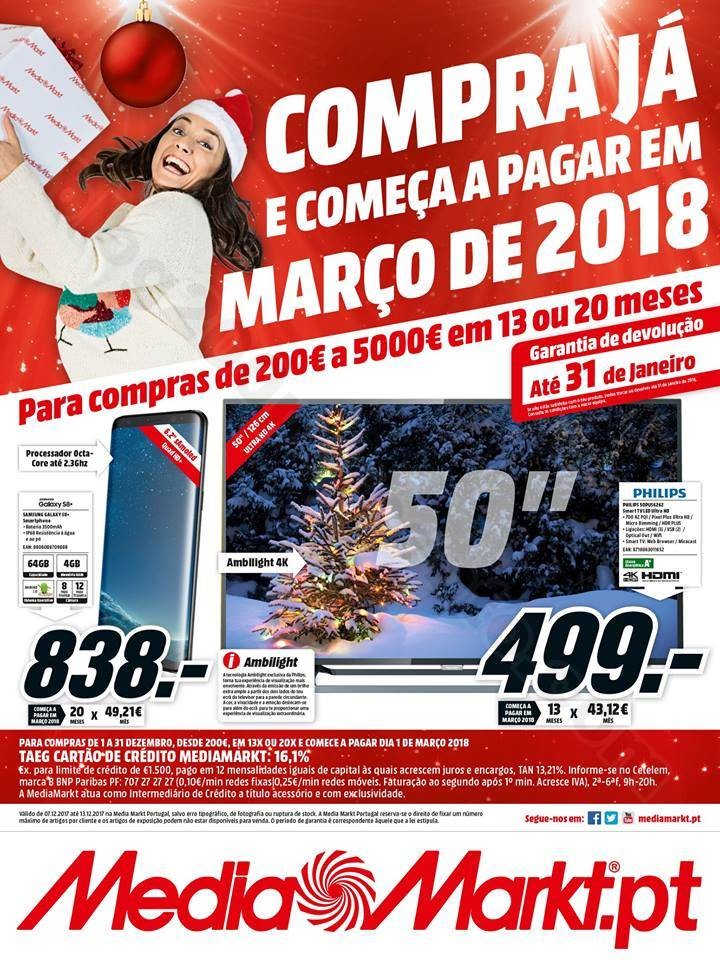 Antevisão Folheto MEDIA MARKT Promoções de 7 a 