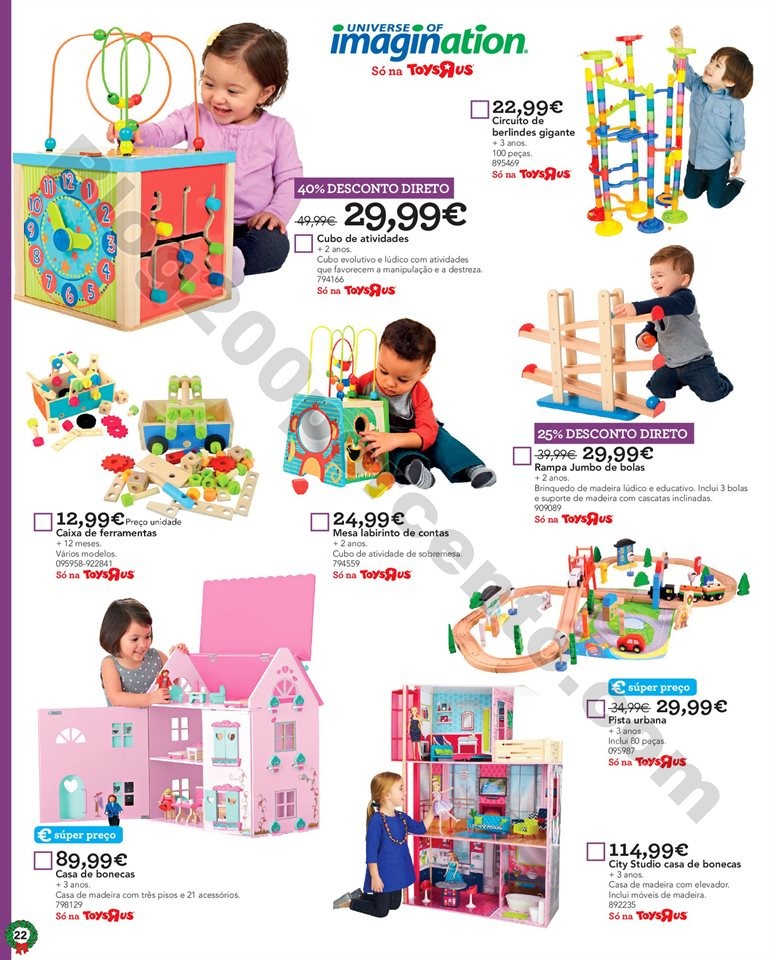 Antevisão Catálogo Natal TOYSRUS Promoções de 