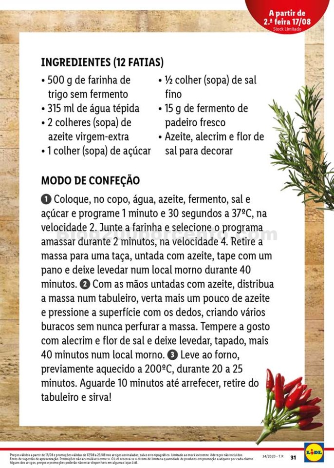 Viagem de Sabores LIDL Promoções a partir de 17 