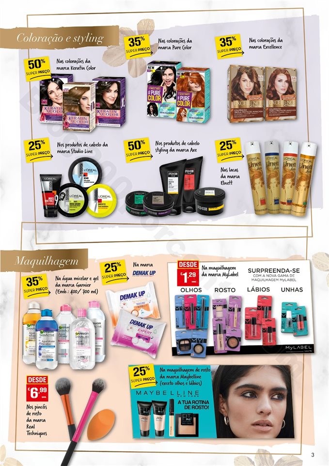 Antevisão Folheto CONTINENTE Beleza 22 janeiro a 