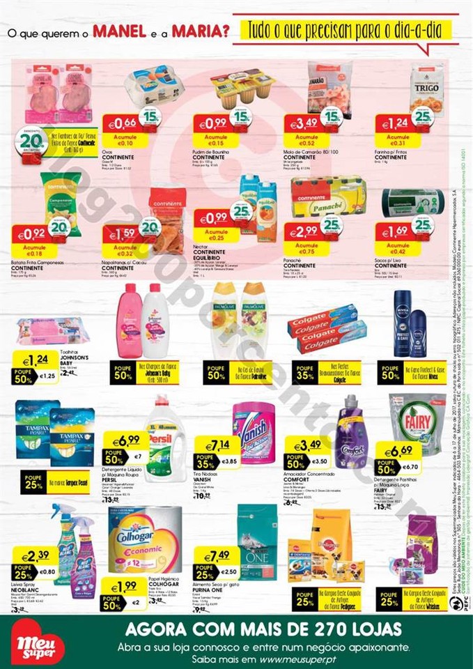 Antevisão Folheto MEU SUPER Promoções de 6 a 17