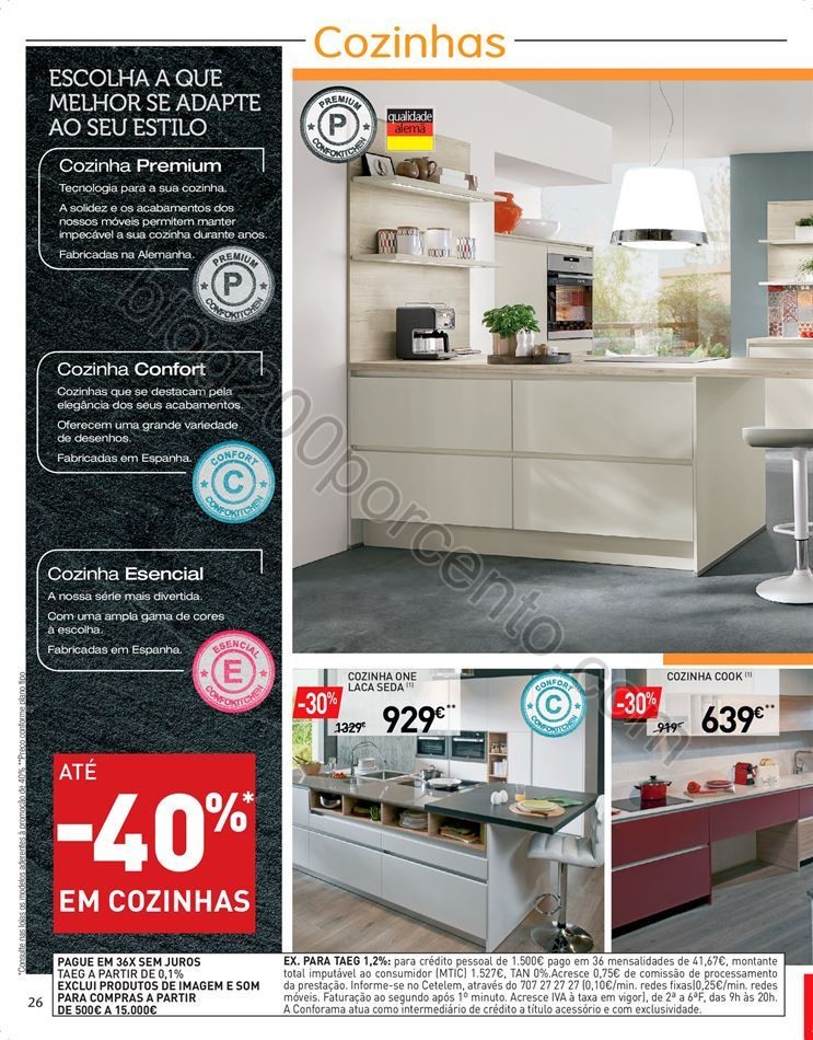 Antevisão Folheto CONFORAMA Promoções de 18 mai