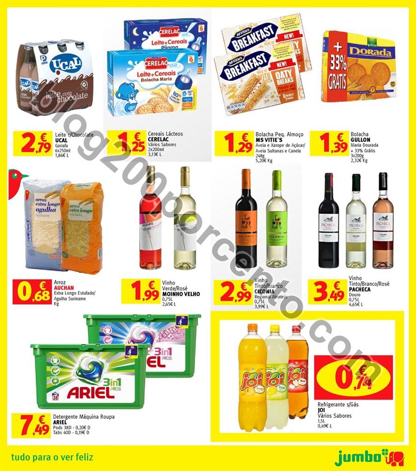 Antevisão Folheto JUMBO Fim de semana de 5 a 8 ma