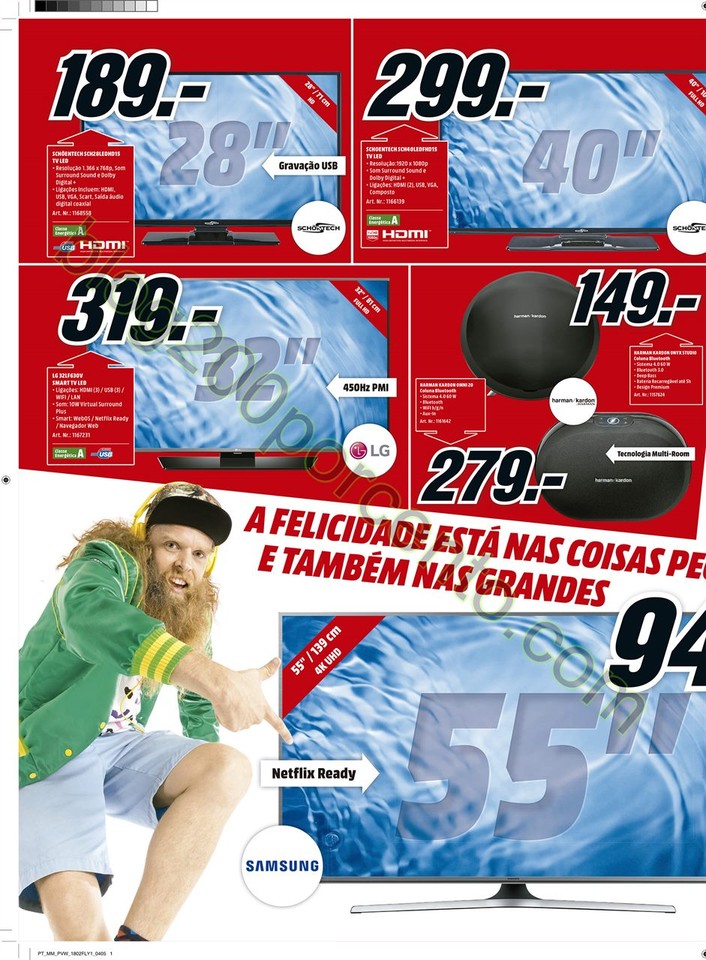 Antevisão Folheto MEDIA MARKT Promoções de 18 a