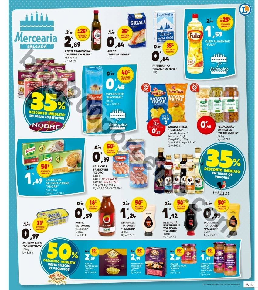 Antevisão Folheto E-LECLERC Aniversário Rana de 