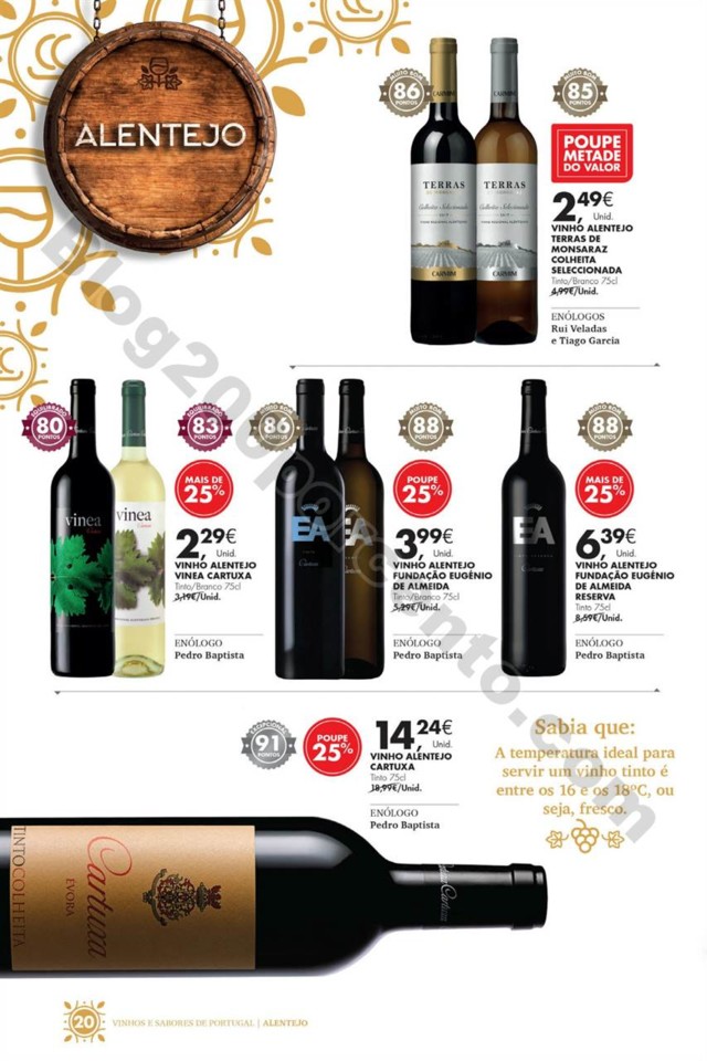 Antevisão Folheto PINGO DOCE Vinhos e Sabores Pro