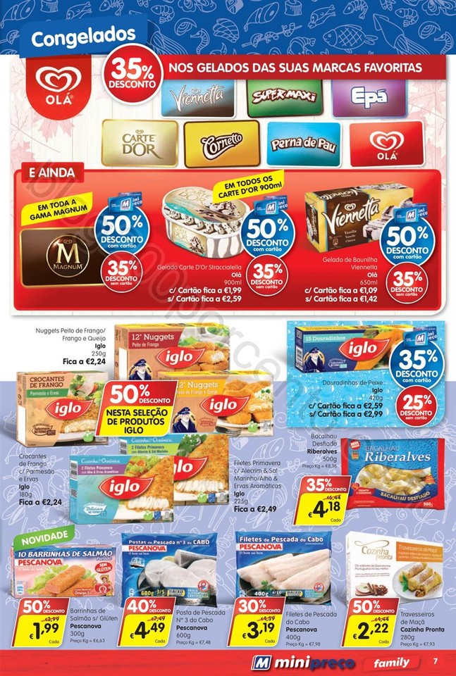 Antevisão Folheto MINIPREÇO Family de 13 a 19 ou