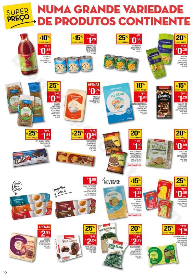 Antevisão Folheto CONTINENTE Promoções de 17 a 