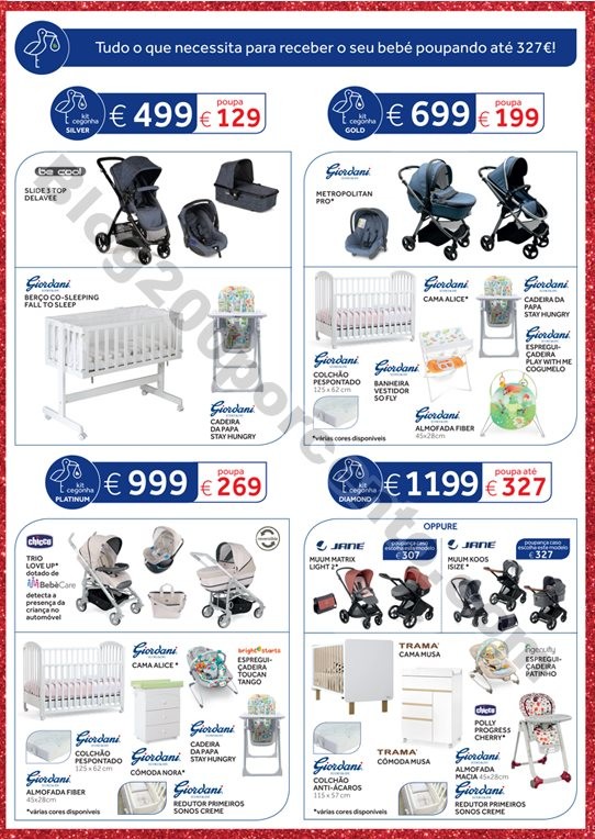 Antevisão Folheto Prénatal promoções de 29 nov