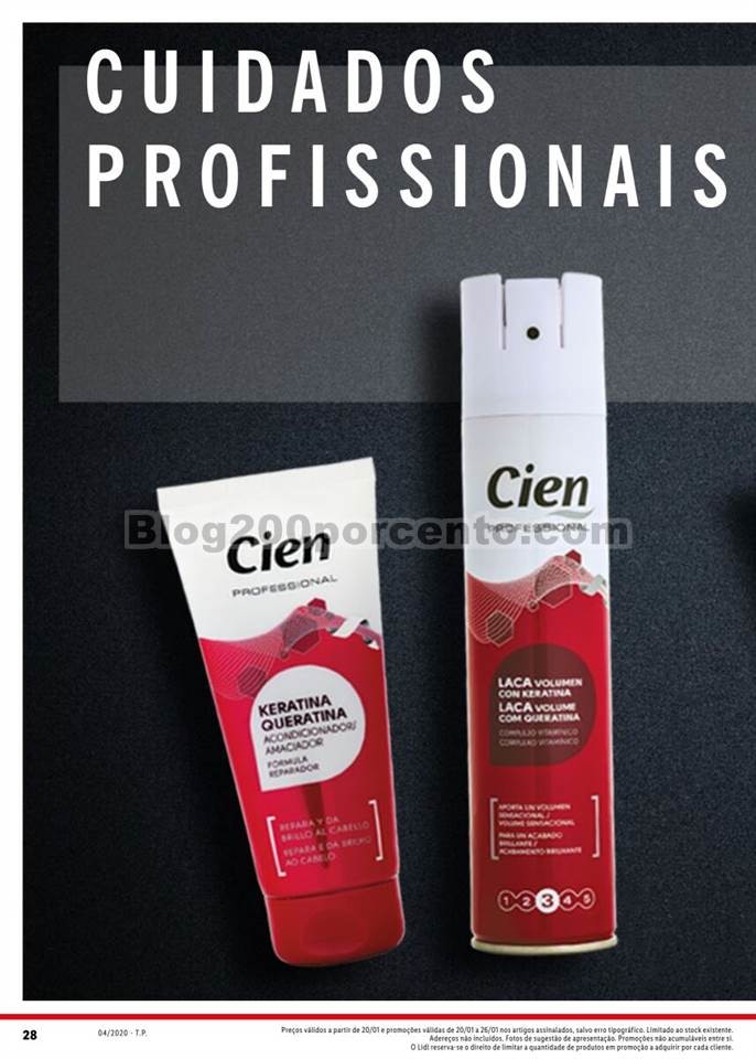 Antevisão Folheto LIDL Beleza Promoções de 20 a