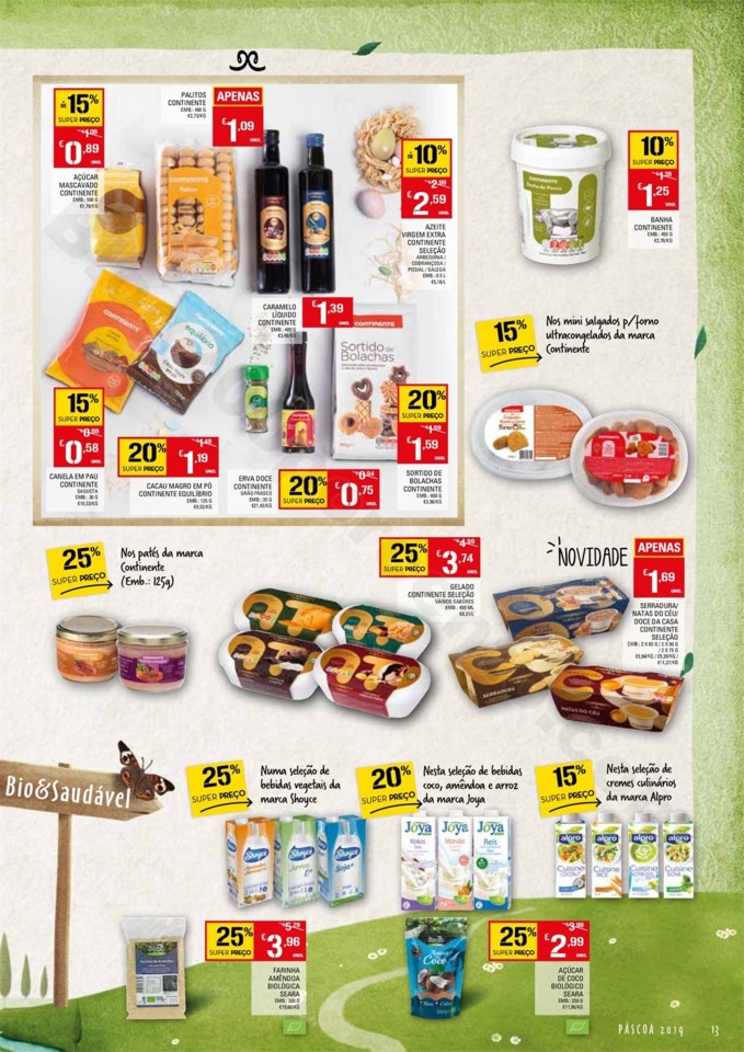 Antevisão Folheto CONTINENTE Madeira Páscoa Prom