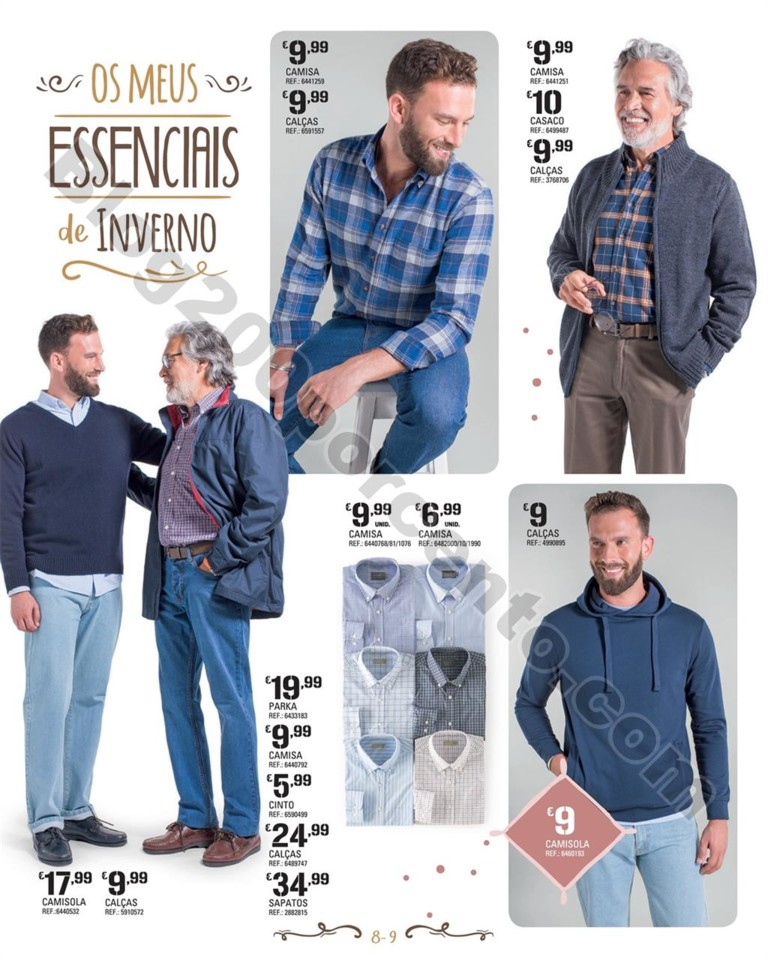 Antevisão folheto CONTINENTE Moda outono - invern