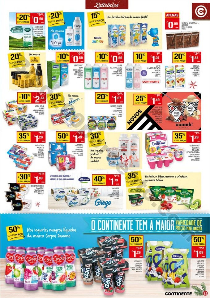 Antevisão Folheto CONTINENTE Promoções de 4 a 1