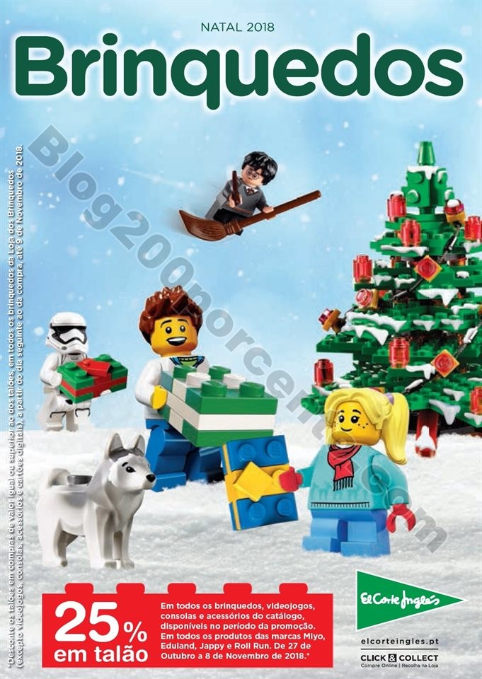 Antevisão Folheto EL CORTE INGLÉS Brinquedos pro
