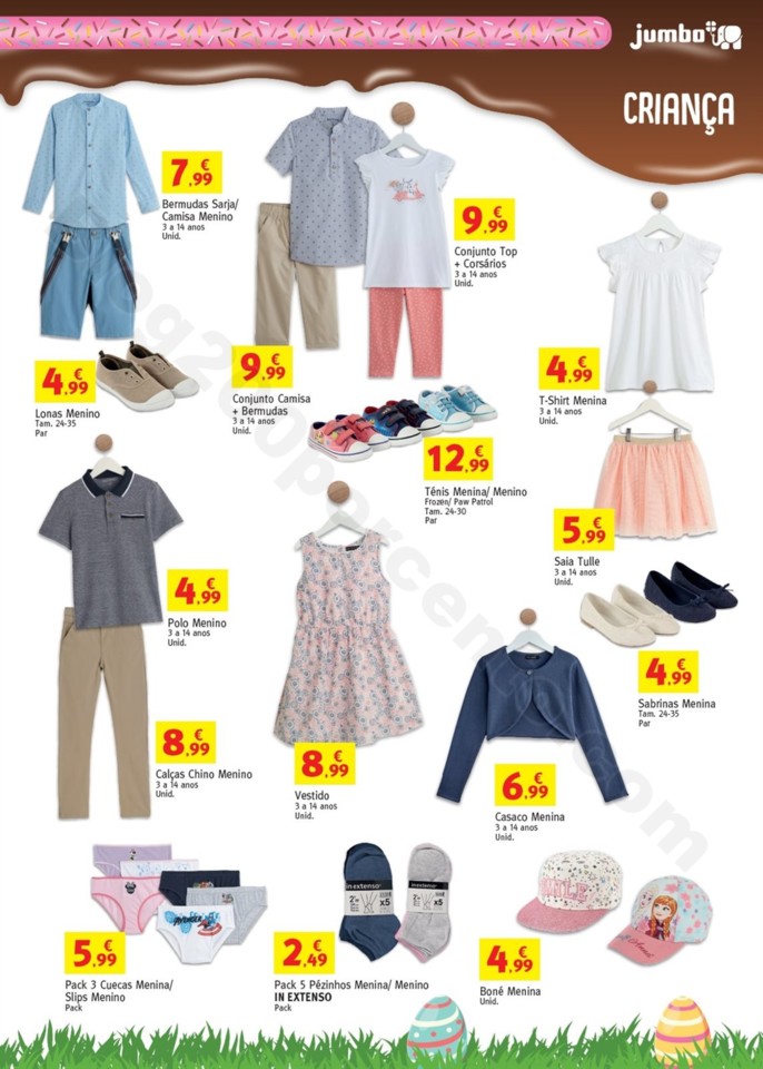 Antevisão Folheto JUMBO Feira da Páscoa Promoç