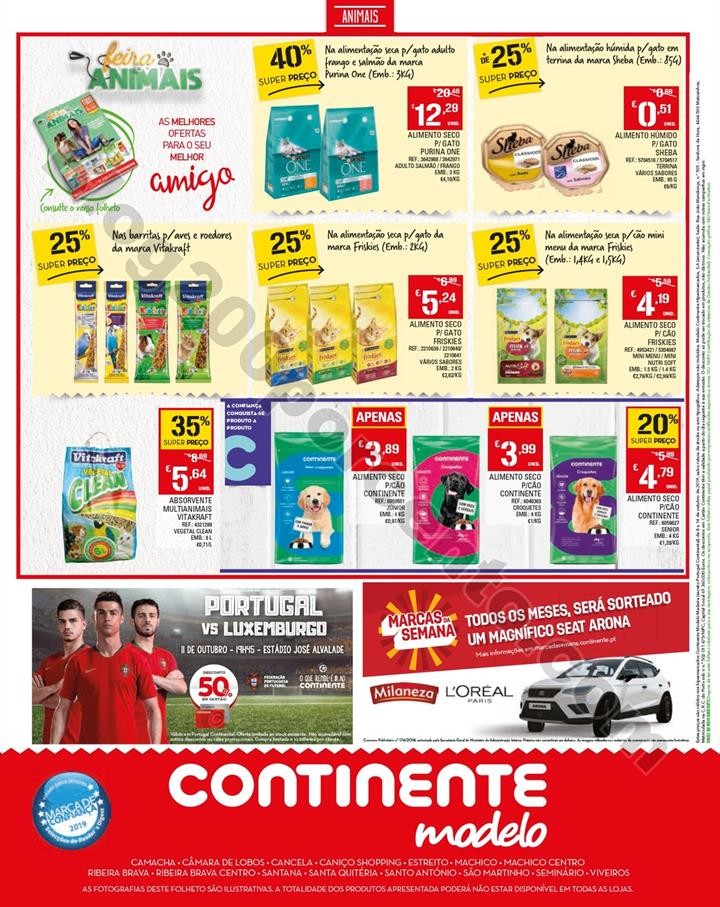 Antevisão Folheto CONTINENTE 8 a 14 outubro Madei