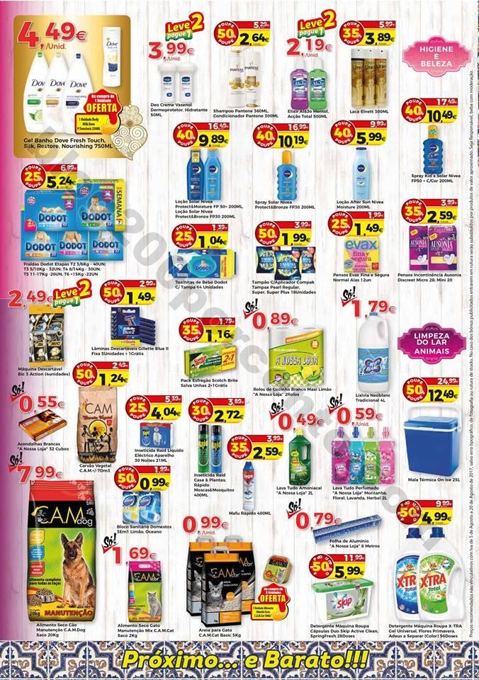 Antevisão Folheto A NOSSA LOJA Promoções de 5 a
