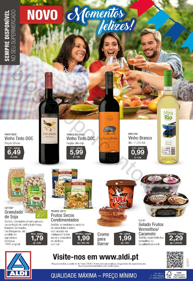 Antevisão Folheto ALDI Promoções a partir de 7 