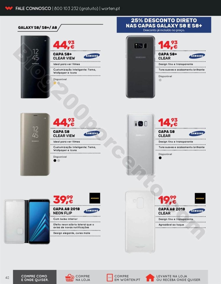 Antevisão Folheto WORTEN Mobile Promoções 25 ja