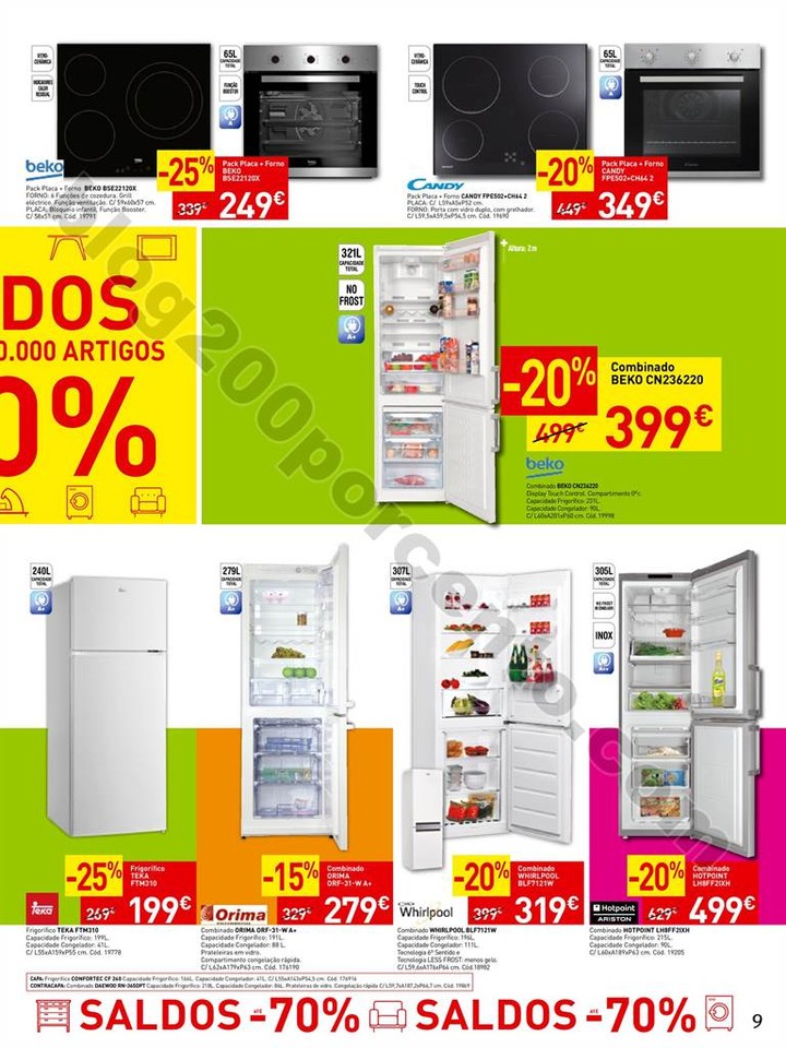 Antevisão Folheto CONFORAMA Saldos Promoções de