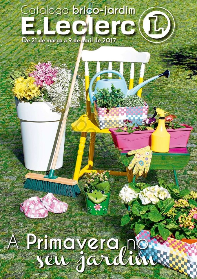 Antevisão Folheto E-LECLERC Brico Jardim promoç