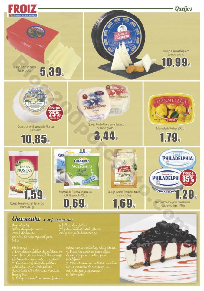 Antevisão Folheto Froiz promoções de 5 a 25 abr