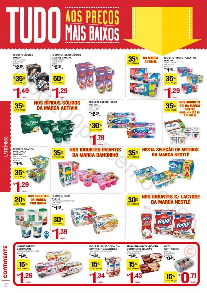 Antevisão Folheto CONTINENTE Promoções de 17 a 