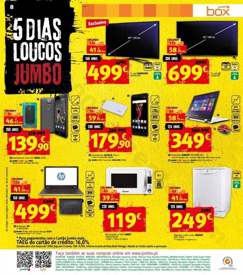 Antevisão Folheto JUMBO 5 dias loucos promoções