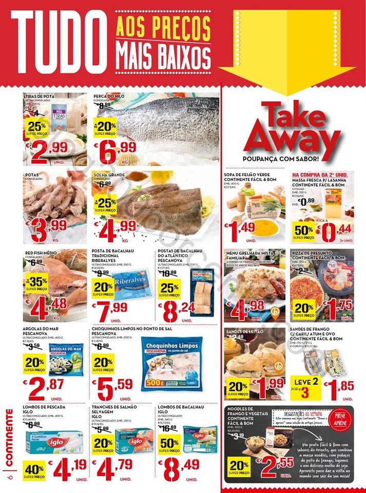 Antevisão Folheto CONTINENTE Promoções de 16 a 