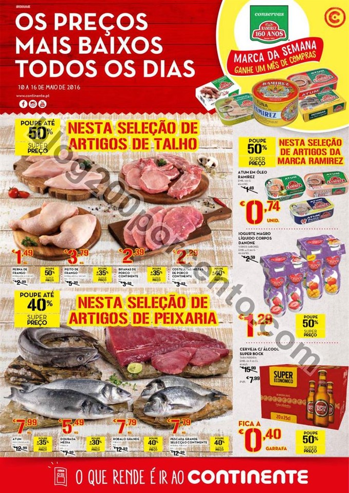 Antevisão Folheto CONTINENTE Promoções de 10 a 