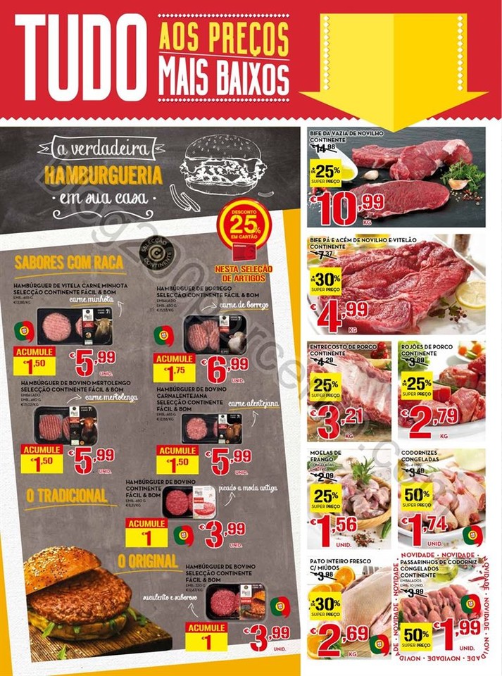 Antevisão Folheto CONTINENTE Promoções de 16 a 