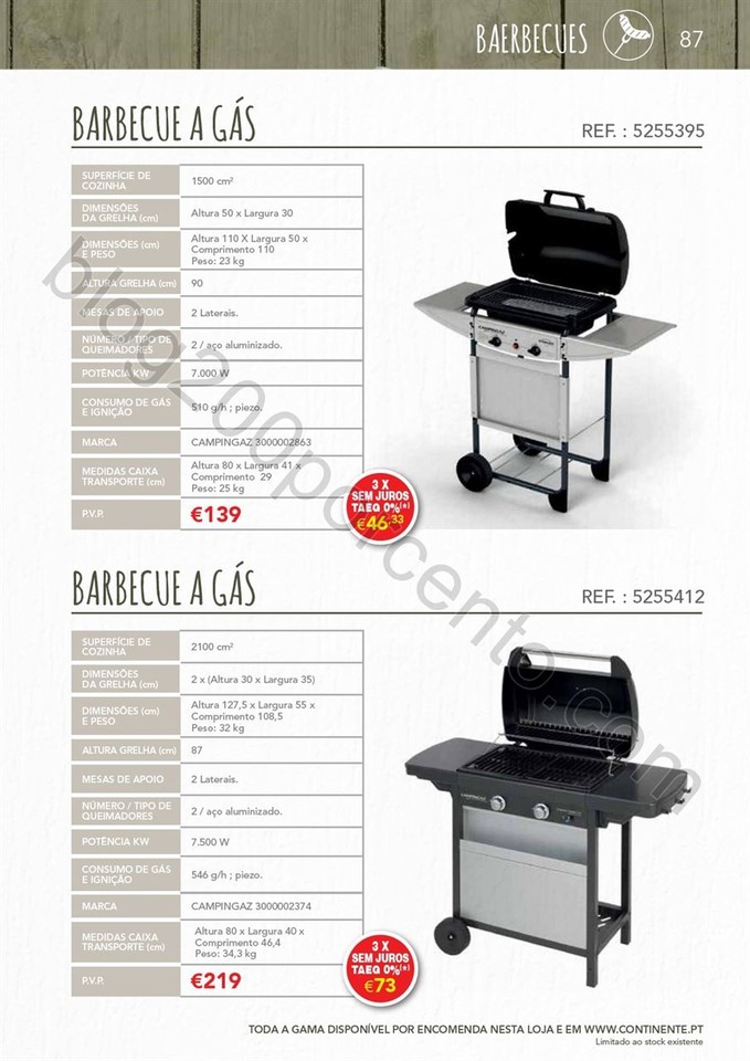 Novo Folheto CONTINENTE Ar Livre até 15 agosto p8