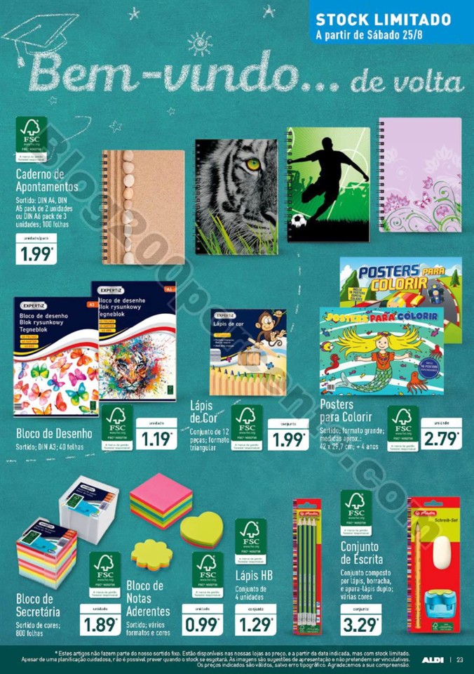 Antevisão Folheto ALDI Promoções a partir de 22