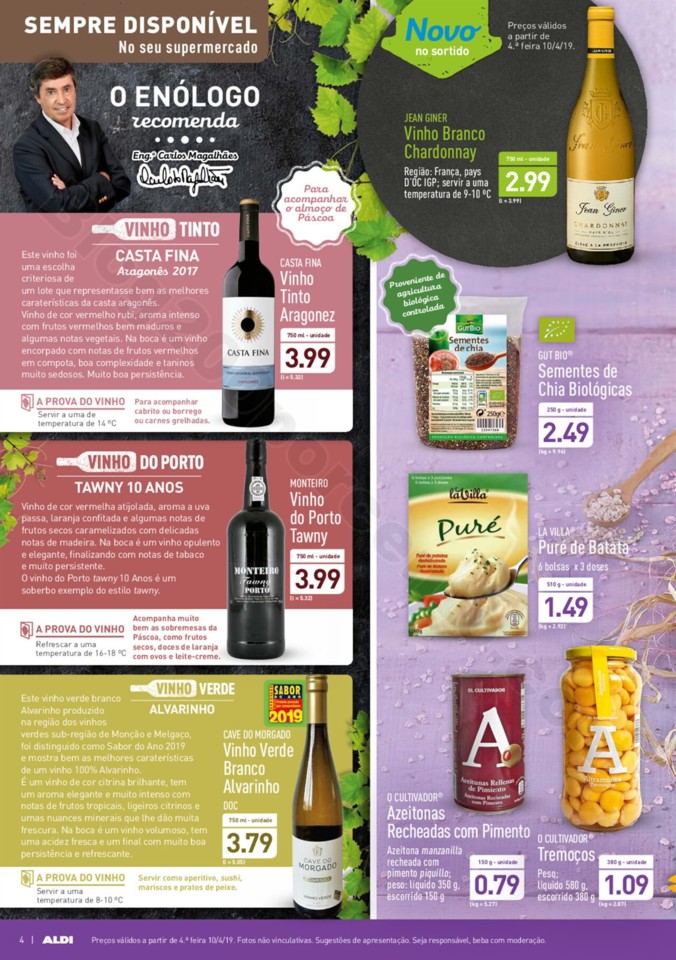 Antevisão Folheto ALDI Promoções a partir de 10