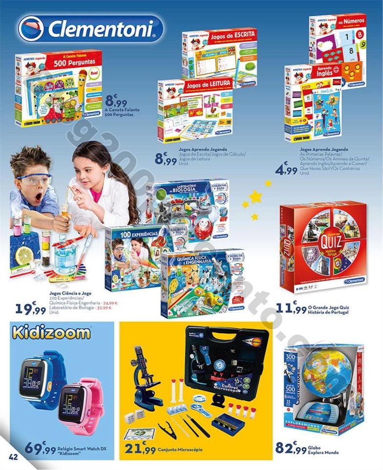 Antevisão Folheto E-LECLERC Brinquedos natal prom